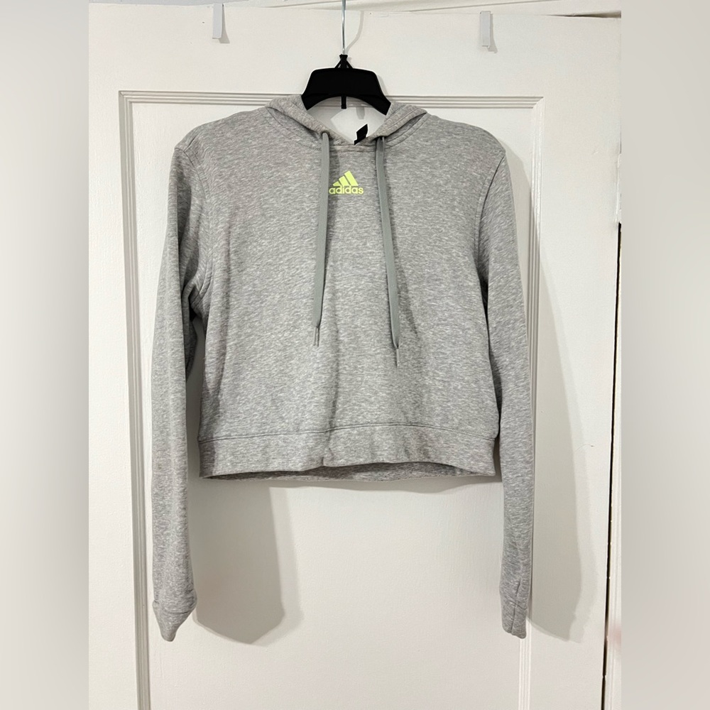 Adidas cropped hoodie